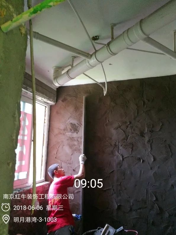 南京明月港灣105平米北歐風(fēng)格裝修  擁有獨立衣帽間與書房20地固、墻固