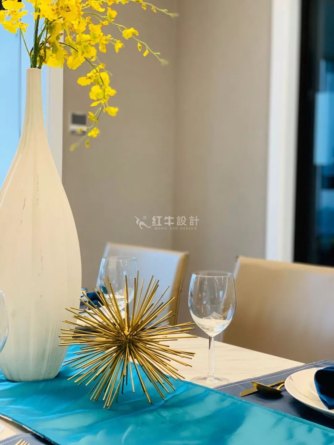 南京保利國(guó)際社區(qū)140㎡現(xiàn)代風(fēng)格--四室二廳大戶型，寬敞開(kāi)闊又舒適！08餐廳設(shè)計(jì)