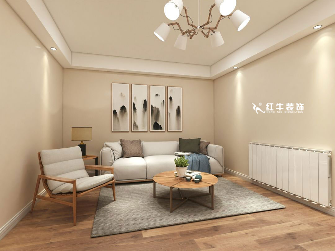 蔣琛_九條巷106㎡現(xiàn)代風(fēng)“養(yǎng)老房”裝修，給設(shè)計(jì)做減法！04客廳+logo