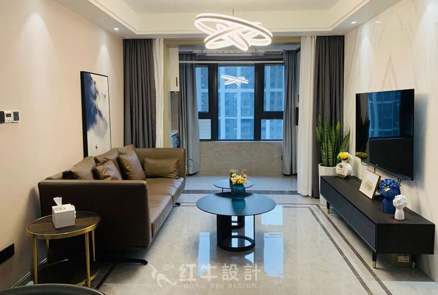 保利國際社區(qū)115㎡現(xiàn)代風格--想現(xiàn)場參觀新裝好的房子嗎？這里就有哦！03劉小勇_保利國際社區(qū)-96㎡-現(xiàn)代風格