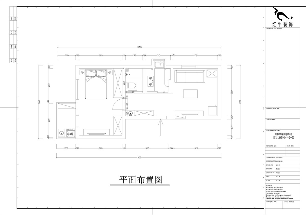 孟憲濤｜大光路菜市口1號(hào)2-2-205-50㎡-簡(jiǎn)約風(fēng)格｜1室1廳1衛(wèi)｜老房裝修｜定制家｜全包9萬(wàn)｜00_02平面布置圖