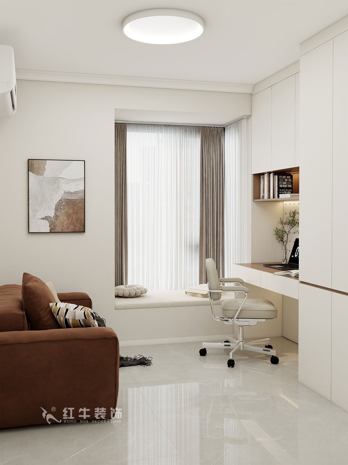 南京115㎡現(xiàn)代簡(jiǎn)約風(fēng)裝修，每一處都將“實(shí)用”和“顏值”完美兼容！